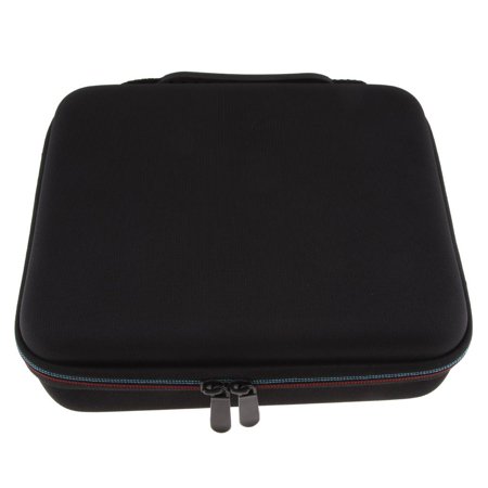 Travel Carrying Case, EVA Storage Box for YK15AB Tens Units Electrotherapy Electronic Pulse Massager (Black)