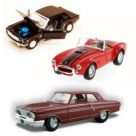 Best of 1960s Muscle Cars Diecast - Set 1 - Set of Three 1/24 Scale Diecast Model (Best Affordable Muscle Cars)