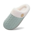 thumbnail image 1 of Pantoufles d'Hiver pour Dames Adultes en Peluche Douces et Chaudes Pantoufles pour Femmes d'Intérieur Pantoufles d'Hiver d'Intérieur Chaussures d'Intérieur Pantoufles en Peluche pour Femmes, 1 of 9