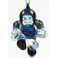 thumbnail image 1 of St. Louis Rams 3" Crystal Halfback Ornament, 1 of 2