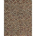 thumbnail image 1 of Ahgly Company Machine Washable Indoor Rectangle Abstract Bakers Brown Area Rugs, 5' x 7', 1 of 7