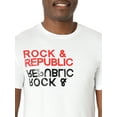 thumbnail image 3 of Rock & Republic Men's Short Sleeve Crew Neck Mirror Logo Tee, 3 of 3