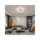 thumbnail image 3 of LED Ceiling Light Dimmable 50W Modern Ceiling Lamps With Remote,Flame Shape LED Chandelier Light Fixture For Living Room Dining Room Bedroom Decorativ, 3 of 4