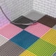 thumbnail image 2 of alfombrillas antideslizantes de PVC para baño y cocina, 30 x 30 cm, color blanco, 2 of 5