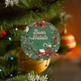 thumbnail image 6 of Christmas Ceramic Ornament Christmas Candy Decorations Christmas Bauble Buon Natale Italian Christmas Ceramic Elegant Hanging Christmas Tree Decorations Holiday Present, 6 of 8