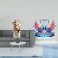 thumbnail image 2 of Escultura acrílica de cisne, dios de . Centro de mesa para año Nuevo, decoración de estantería, oficina o armario. Adorno para el Día de, 2 of 8