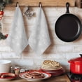 thumbnail image 6 of Grey Dandelion Kitchen Towels Set of 1, Spring Modern Minimalist Country Flower Absorbent Dish Towels for Kitchen, Microfiber Hand Towel, Quick Drying Tea Towel for Cleaning Decorative Dishcloths, 6 of 7