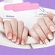 thumbnail image 3 of Mini limas de uñas a granel, 100 piezas desechables de doble cara, tamaño de viaje para hombres, mujeres, niños (color al azar) 6 cm, 3 of 5