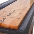 thumbnail image 5 of Hathaway Challenger Shuffleboard Table with Walnut Finish, Hardwood Playfield, Storage Cabinets, 5 of 15
