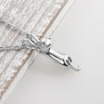 thumbnail image 1 of Collar colgante Yinane Gato 3D Plata, 1 of 7