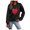 Black, variant on Zhanying White Sweatshirt Women Solid Color Pullover Christian Shirt Casual Loose Long Sleeve Sweater Tops Fall Outfits Winter Clothes Basics Outwear