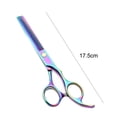 thumbnail image 2 of Tijeras para entresacar el cabello, tijeras de peluquería para texturizar, uso profesional/doméstico, 2 of 5