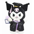 thumbnail image 3 of Kuromi Graduation Large Plush Doll 13" (30cm) Graduation Plush Gift Graduation Decoration, 3 of 4