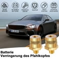 thumbnail image 3 of Charging Post Extender, M8 Thread Male Brass Battery Terminal Connectors Ensuring Easy Installation And Wide Range of Applications In Vehicles, Reduces Voltage Distortion, 3 of 7