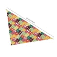 thumbnail image 3 of Naloa Cute Cartoon Cat Dog Bandanas 1PC Washable Triangle Dog Scarfs Premium Durable Fabric, for Small Medium Large Dogs and Cats, 3 of 6