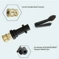 thumbnail image 4 of 1PC Water Gun Connector Pressure Washer Adapter 1/4'' Fitting Spray Nozzle Tips Sets Multiple Brass Female Pressure Washer Accessories Compatible, 4 of 4