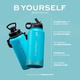thumbnail image 2 of Botella Térmica Azul 1L (32 Oz) B Yourself | Libre de BPA |B Life, 2 of 8