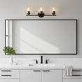 thumbnail image 5 of 85583BK Lark Leta - 36W 3 LED Medium Bath Vanity-9 Inch Tall and 22.75 Inch Wide-Black Finish, 5 of 9