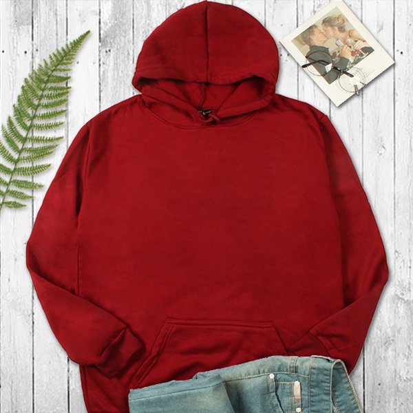 Hoodies Autumn And Winter Hoodies Work Clothes Plus Velvet Class Uniform Pullover Advertising Shirt