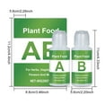 thumbnail image 3 of Bfogop Hydroponics Nutrients, All Purpose Plant Food A & B, Hydroponics Supplies, Fertilizer for All Plants and Media, Hydroponics System Accessories for Vegetables Fruits Flowers Thrive, 3 of 9