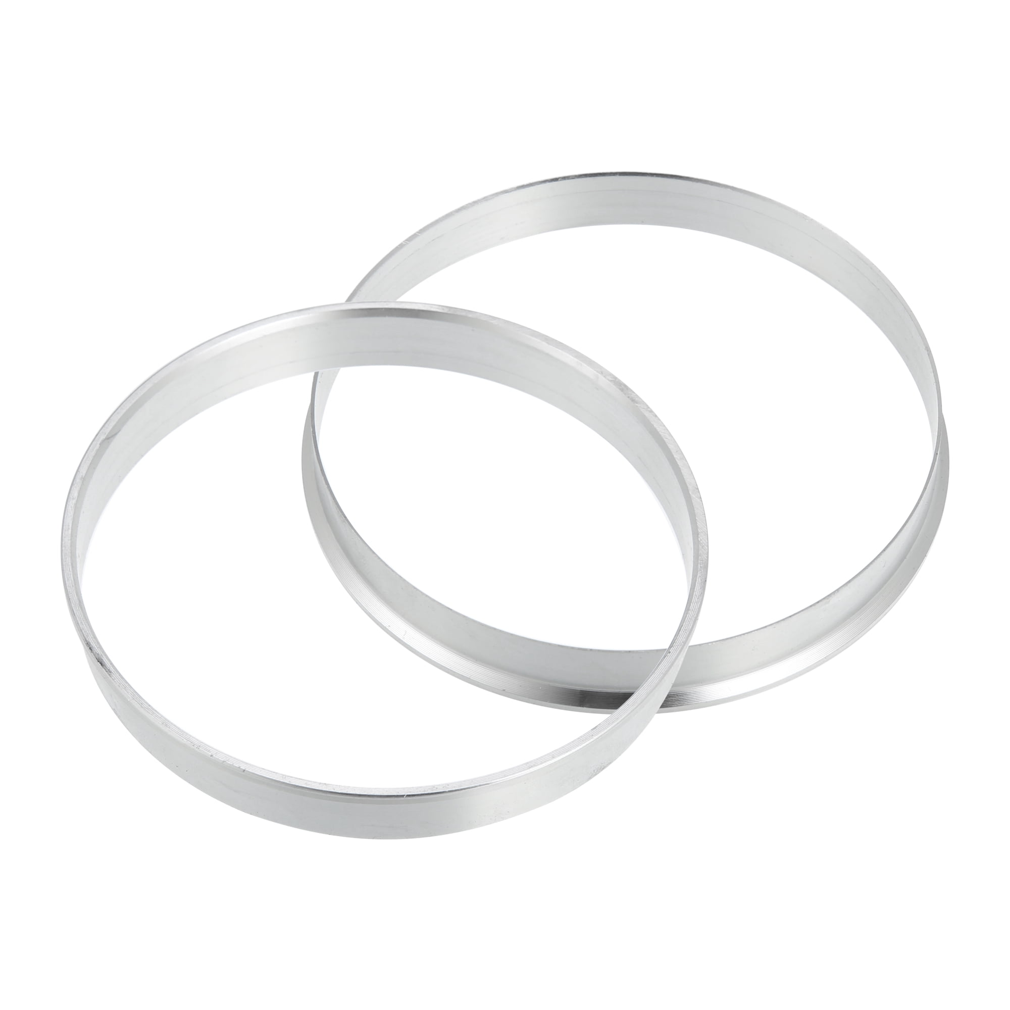 Unique Bargains 4pcs 87.1mm to 65.1mm Aluminium Alloy Car Hub Centric Rings