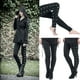 thumbnail image 2 of Pantalones Prolriy para mujer, leggings negros laterales, pantalones de moda para mujer, pantalones góticos de encaje para mujer, pantalones negros XL para mujer, 2 of 8
