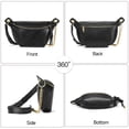 thumbnail image 2 of GOIACII Shoulder Bag for Women Crossbody Sling Bag for Women Chest Purses Fanny Packs Belt Bag, 2 of 6