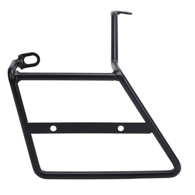 Motorcycle Left Side Luggage Rack, Hard Anodized Rustproof 9mm Iron Tube Saddle Bag Bracket for DAX 125 ST125