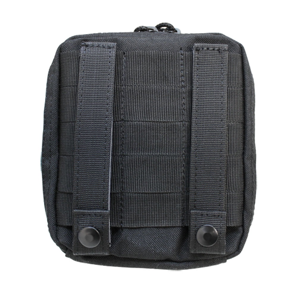 Molle Tactical ATLAS Map Pouch ID Admin Chart Case Clear Cover Carrier-BLACK
