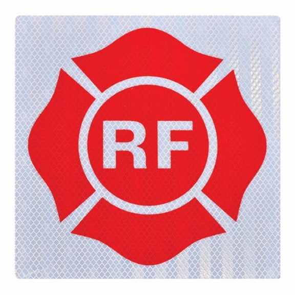 NMC™ Florida Truss Sign, "RF", Vinyl, 1/Each