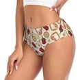 thumbnail image 2 of Balery Valentine'S Day Rose Ropa Interior de Algodón para Mujer con Dibujo – Braguitas Cómodas y Elásticas, Estilo Clásico-3X-Large, 2 of 6