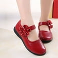 thumbnail image 7 of Miluxas Girl's Flats Lightweight School Uniform Shoes Casual Dress Shoes (Toddler/Little Kid/Big Kid/Youth) Red 1 M(34), 7 of 7