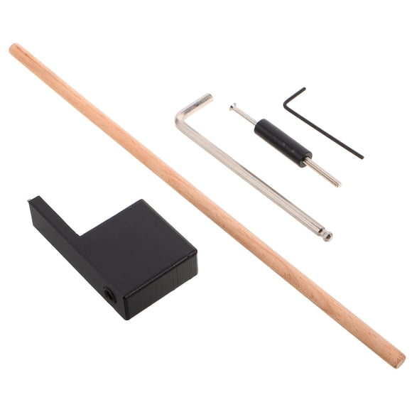 TAILTOSS 5Pcs Guitar Repair and Maintenance Kit Black with Tuning Keys and Truss Rod Wrench for Sound Enhancement
