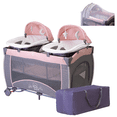 thumbnail image 1 of Cuna Corral Para Bebé Aeiou P1002 Gemelar Con Bambineto Rosa, 1 of 8