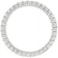 thumbnail image 2 of Pompeii 1ct Prong Diamond Eternity Ring 14K White Gold (G/H,SI2), 2 of 4