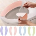 thumbnail image 2 of Reusable Adhesive Toilet Seat Pads - Washable, Travel-Friendly & Universal Fit for Most Toilets, 2 of 8