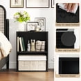thumbnail image 6 of Gymax Bookcase w/ 2 Open Cubes Floor Standing Bookshelf w/ 5-Position Adjustable Shelf, 6 of 10