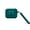 B,Green, variant on Silicone Storage Bag, Portable Accessory Pouch, Zipper Storage Organizer, with Durable Hanging Rope, Mini Storage Case for Keys Cables Lipstick Coin Daily Small Item Storage