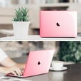 thumbnail image 7 of Tianle Case Compatible with MacBook Pro 13 Inch A2338(M2 M1) A2251 A2289 A2159 A1989 A1706 A1708 (2016-2021 2022 2023 Release) with/Without Touch Bar- Snap On Hard Shell Case Cover, Crystal Pink, 7 of 7