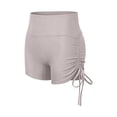 thumbnail image 5 of xfsWaSs High Waisted Biker Shorts for Women Tummy Control Soft Yoga Shorts Lightweight Stretch Workout Leggings Shorts Athletic Short, 5 of 5