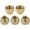 3/8in, variant on Brass Flare Nut Set - SAE 45? Flare Tube Fittings for Air Conditioning & Copper Pipe Extension (3/8", 5 Pack)