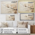 thumbnail image 4 of Designart "Atmospheric Riverside Solitude II" Landscape Forest River Floater Framed Canvas Art Print, 4 of 5