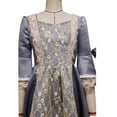 thumbnail image 4 of Kcodviy Robe Princesse Manche Femmes Dames Robe en Denim Steampunk Gothique Rétro Robe Midi Femme Robe Vintage Demi-Cour Robe Ample pour Femme, 4 of 7