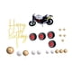 thumbnail image 4 of Adorno para tarta de cumpleaños, decoración para fiesta con temática de motos, carreras de motos para niños Estilo C, 4 of 9