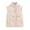 White-02, variant on HTNBO Winter Women Sleeveless Jacket Quilted Lightweight Puffer Vest Short Down Coat Zip Up Outerwear Clothes