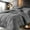 Grey-1, variant on 5/7pcs Luxurious Checkered Comforter, Soft Microfiber, Lightweight, Breathable, Easy Care-And Bed In A Bag Convenience for All Seasons, with Comforter, Flat Sheet, Fitted Sheet, And Pillowcases