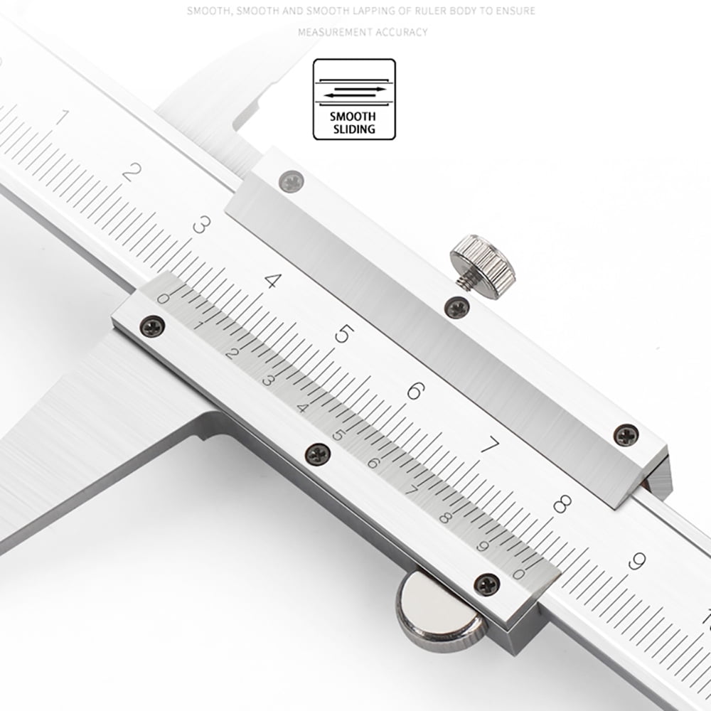 6'' 150mm Stainless Steel Vernier Caliper Slide Gauge Measurement Ruler Tool New 