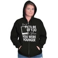 thumbnail image 4 of Picture Of You Photographer Camera Zip Up Hoodie Men's Women's Brisco Brands S, 4 of 6