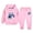 Pink, variant on Linfrsh Toddler Baby Boy Fall Outfit Set Long Sleeve Hoodie Sweatshirt Jogger Pants 2T 3T 4T 5T Boys Clothing