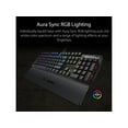 thumbnail image 3 of ASUS Mechanical PC Gaming Keyboard for PC - TUF K3 | Programmable Onboard Memory | Dedicated Media Controls, Aura Sync RGB Lighting | Detachable Magnetic Wrist Rest | Highly Durable | Black, 3 of 5